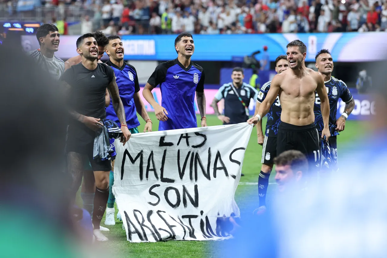 Jogadores argentinos reforçam segurança