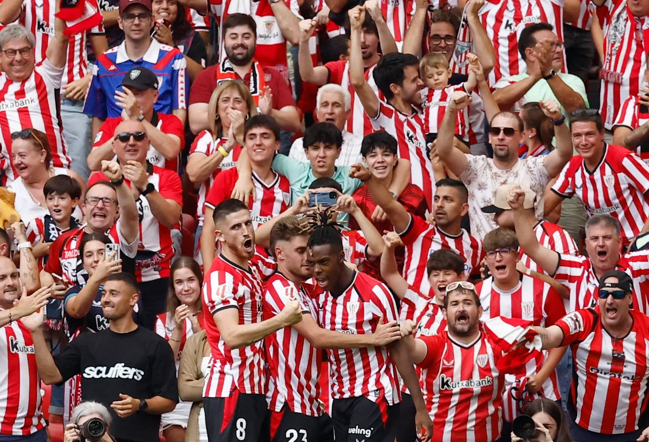 Atlético perde 3 a 0 para o Athletic e Álvarez volta ao campo