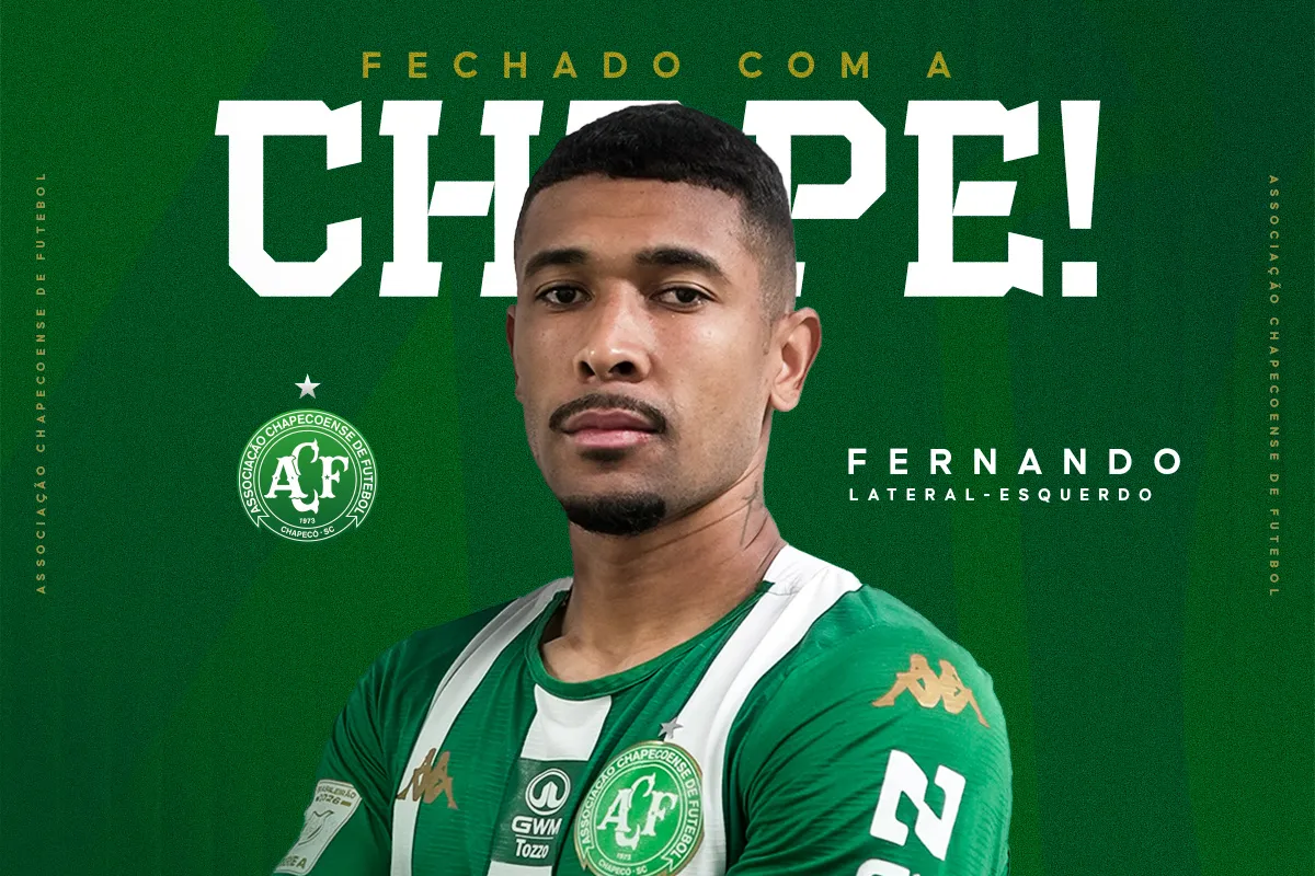 Chapecoense anuncia retorno de Fernando