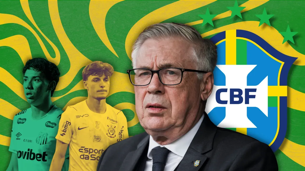 Ancelotti remodela meio‑campo da Seleção para novos ciclos