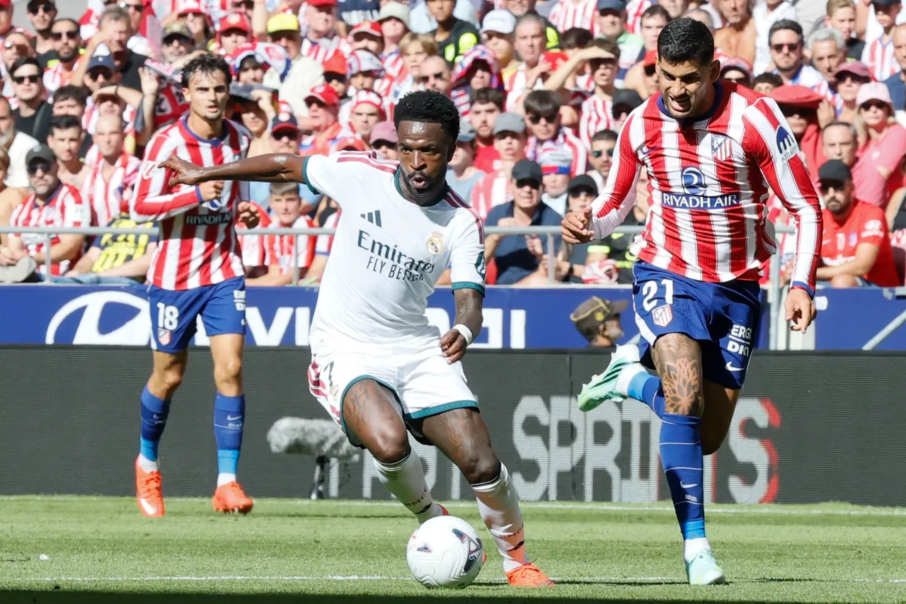 Vini Jr. desaparece no dérbi e perde vaga no Real Madrid