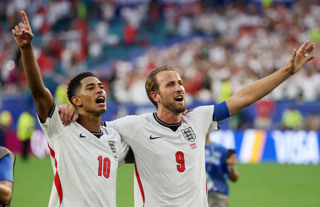 Torcedores brasileiros apoiam Inglaterra