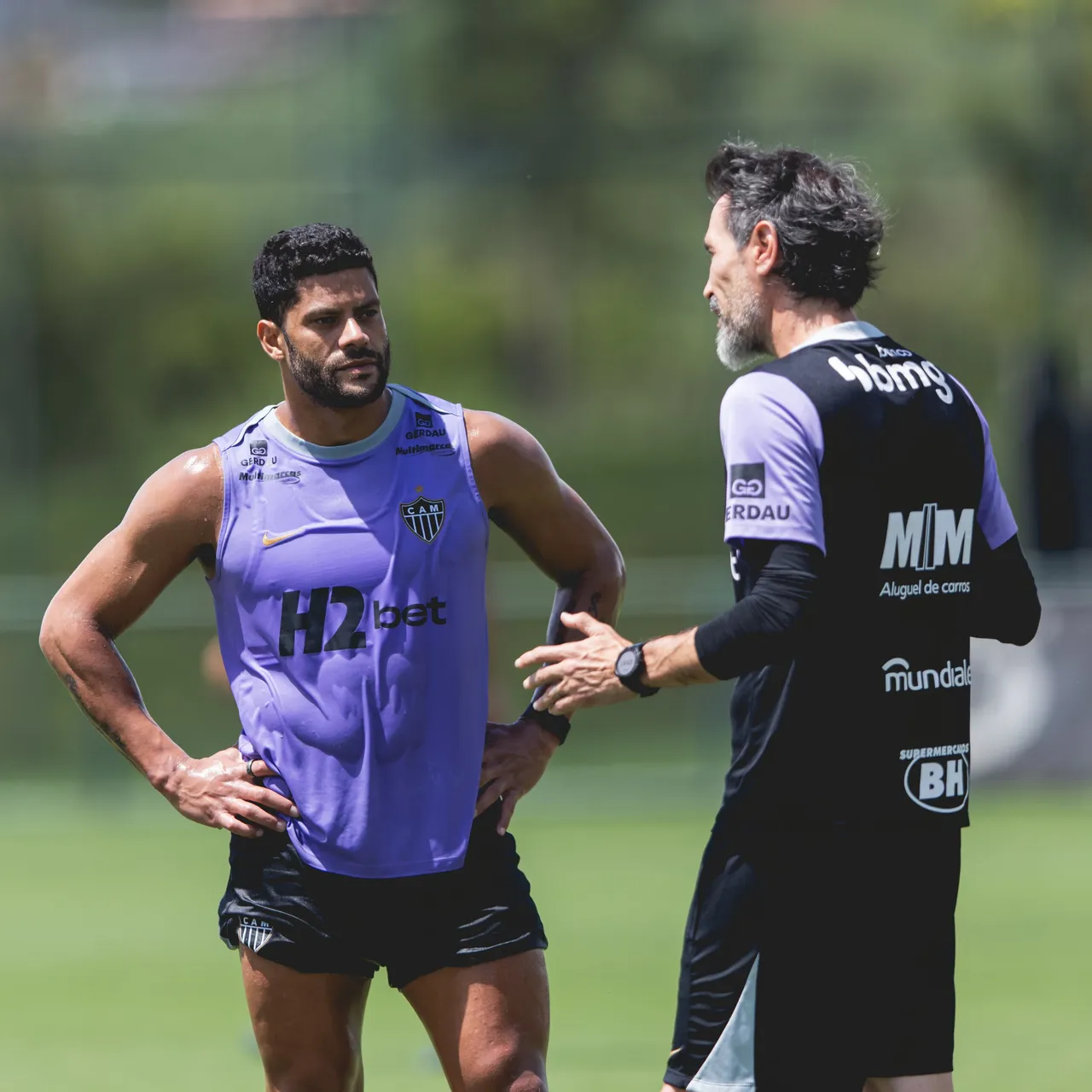 Hulk nega mágoas e confirma apoio de Domínguez antes de deixar o Galo