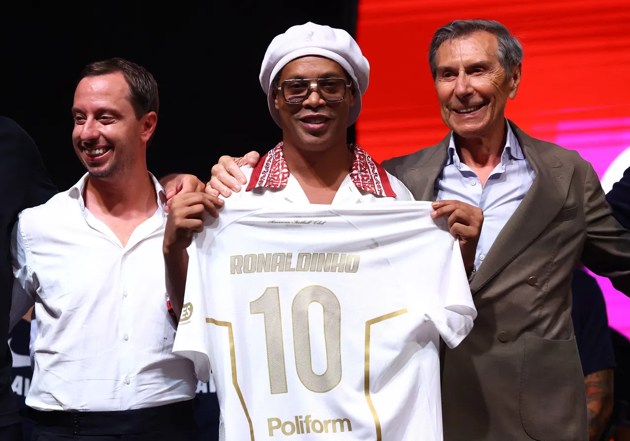 Ronaldinho retorna ao Ravenna e persegue gol 300 aos 46