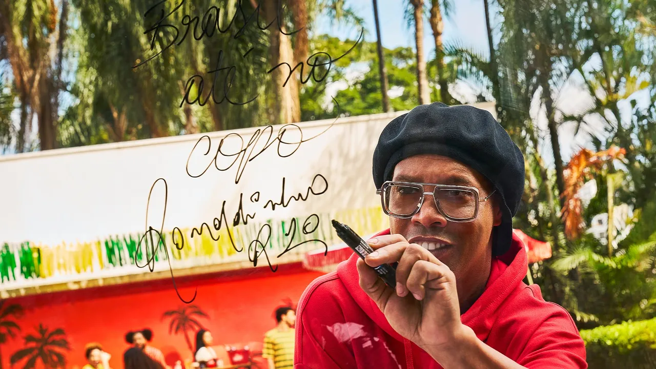 Ronaldinho Gaúcho inspira campanha da Itaipava