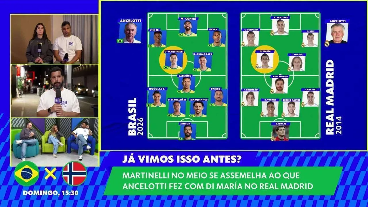 Ancelotti confirma substituto de Paquetá