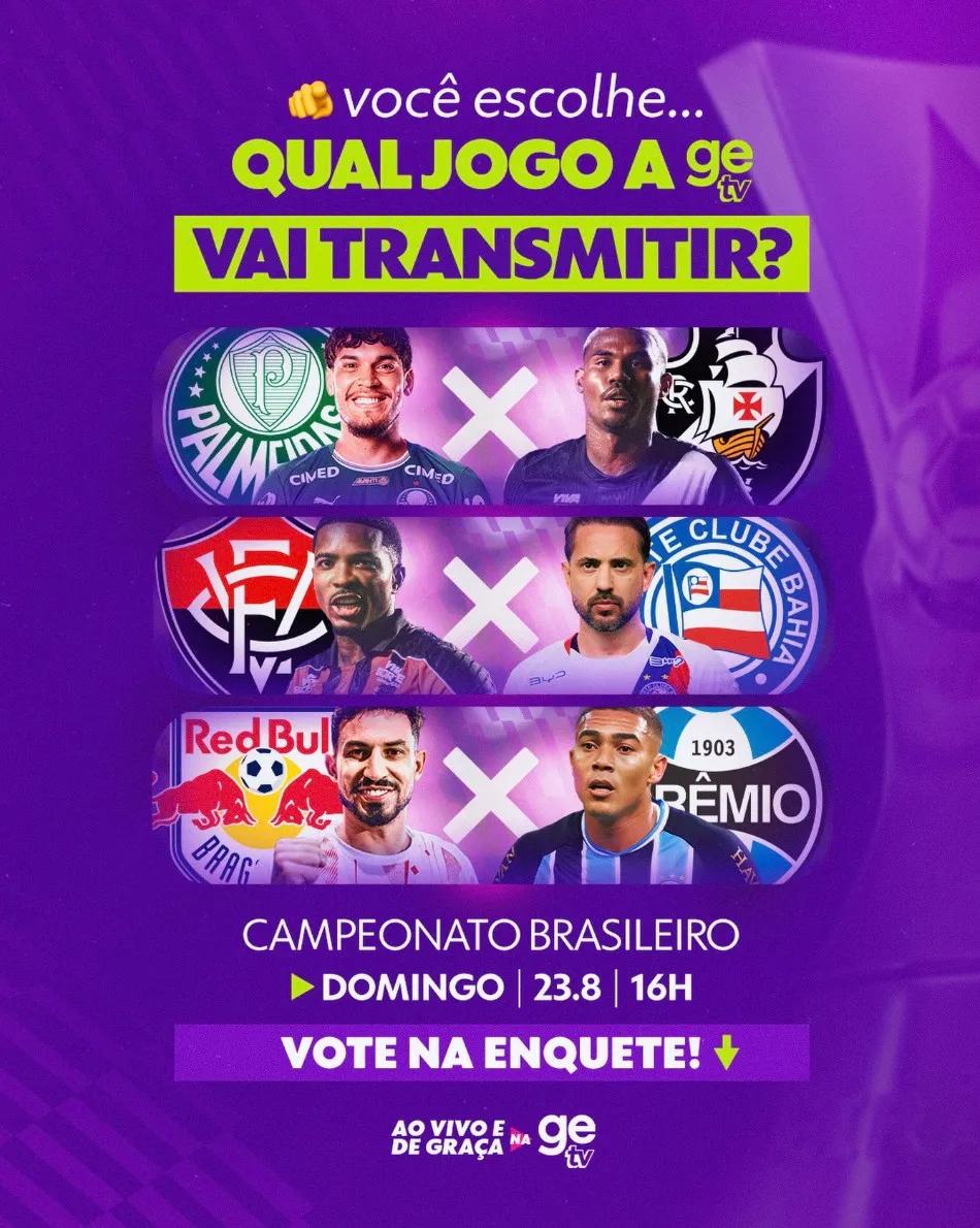 Getv Deixa Torcedor Escolher Jogo