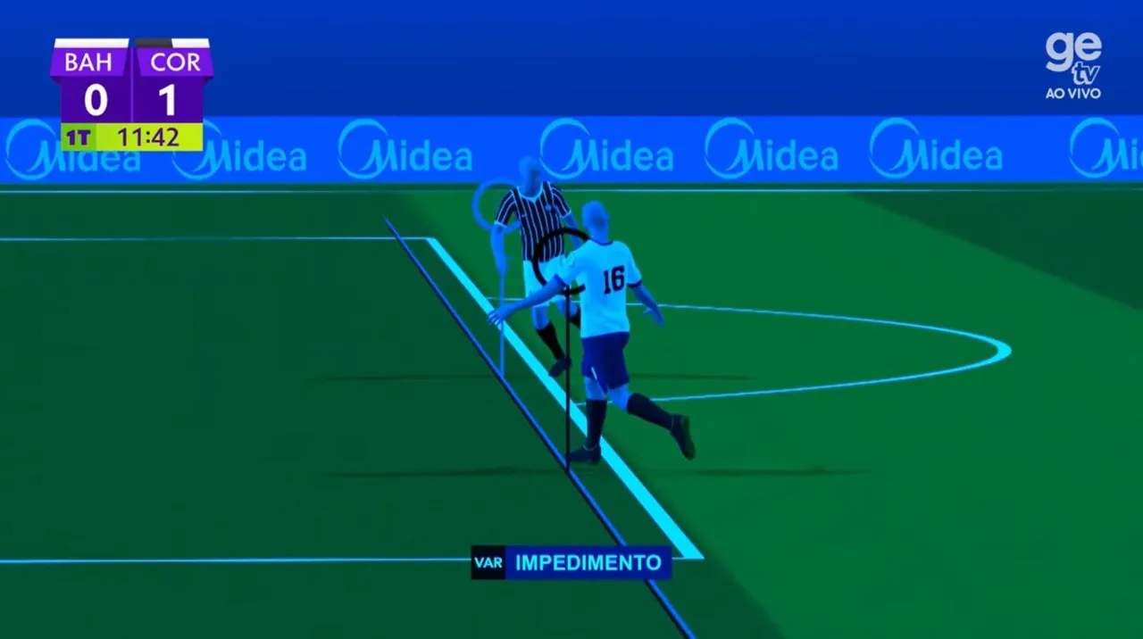 Semiautomático anula gol