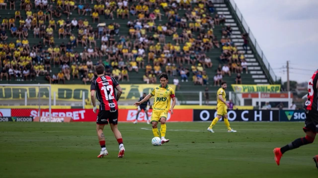 Chico Kim brilha com 105 passes e eleva Mirassol ao top‑5 do Brasileirão