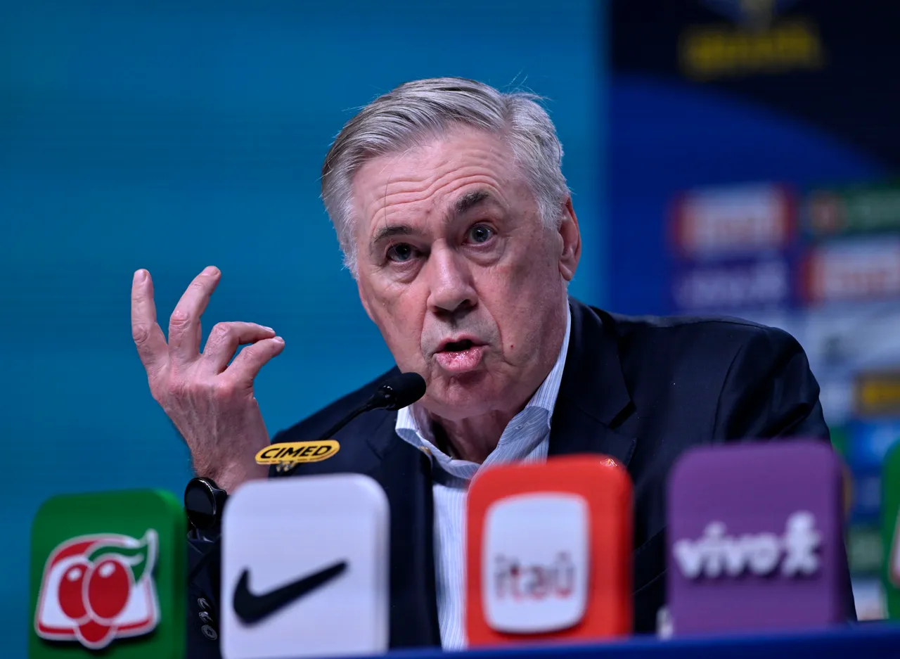 Ancelotti revela primeira convocação pós‑Copa: jovens lideram amistosos contra Austrália e Índia