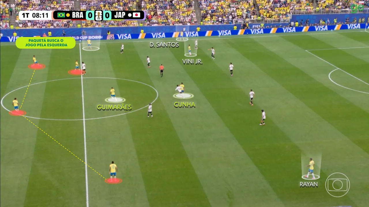 Brasil vence Japão