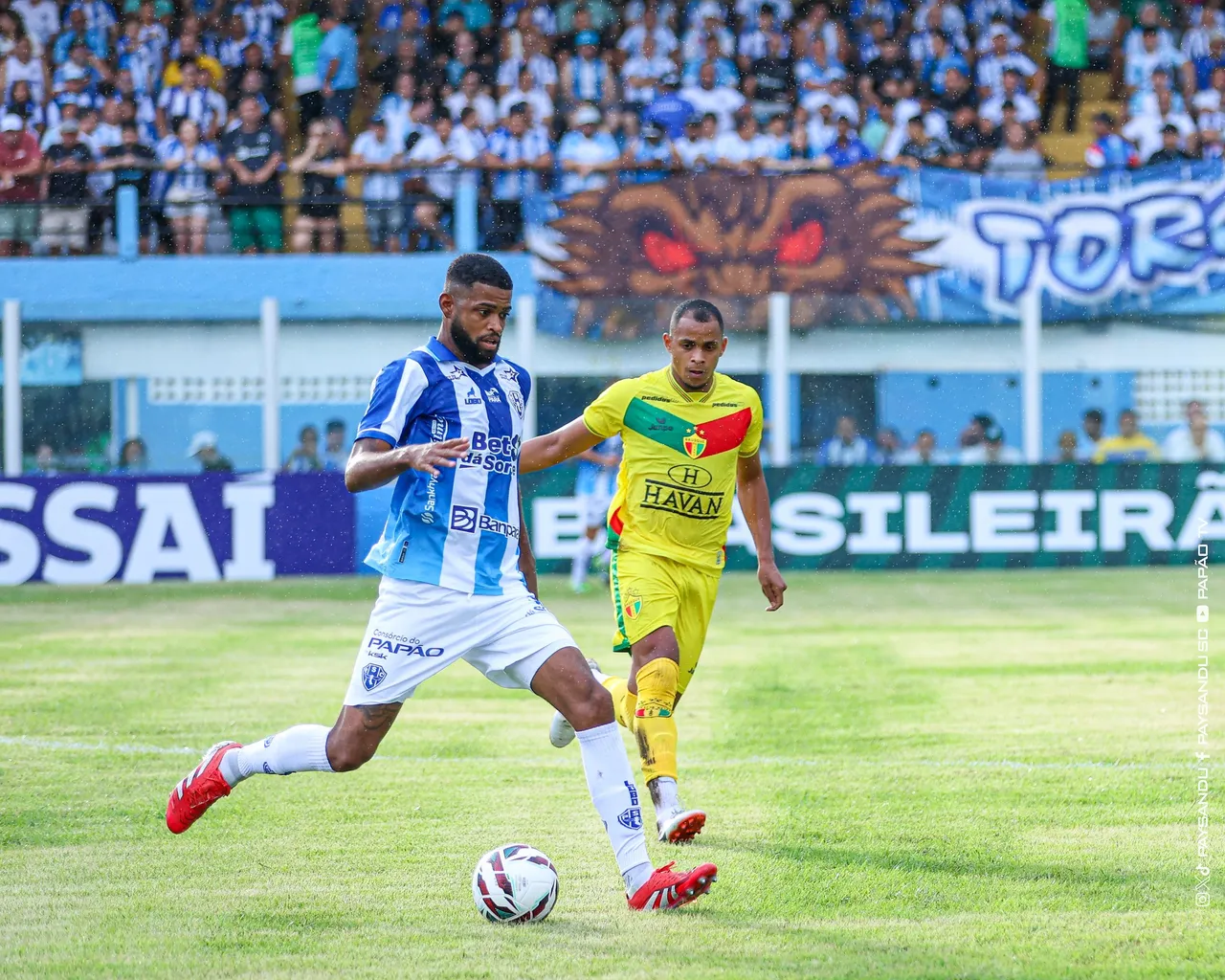Paysandu precisa virar o retrospecto negativo para alcançar acesso na Série C
