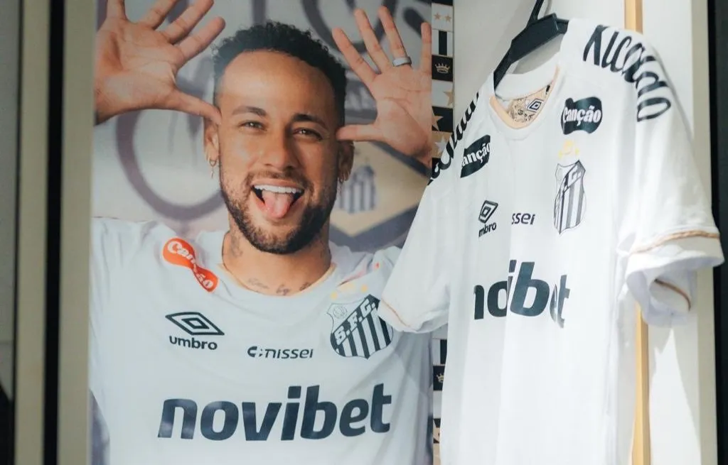 Santos escalado com Neymar