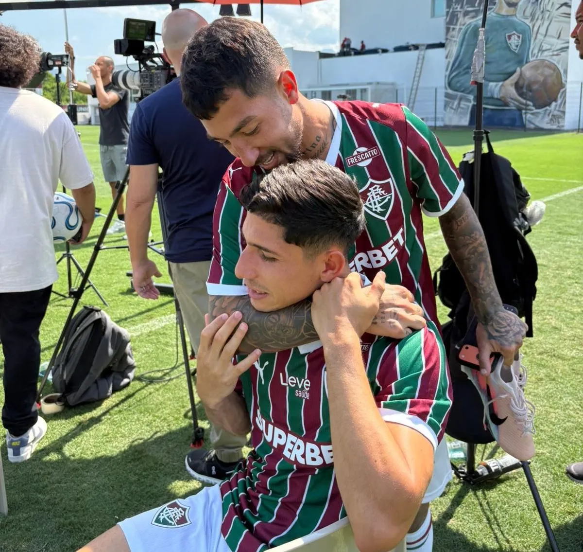 Savarino encontra dupla ideal