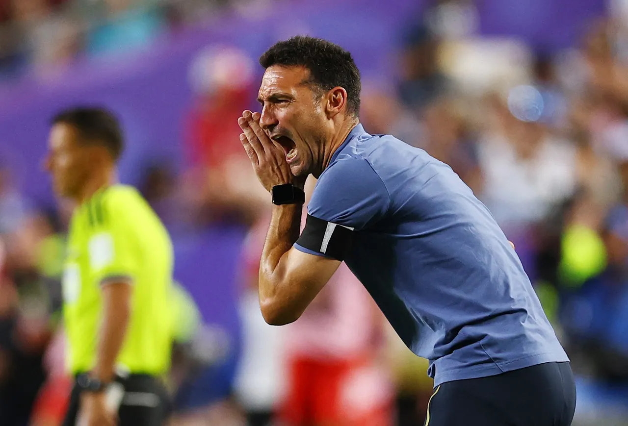 Scaloni admite sorte