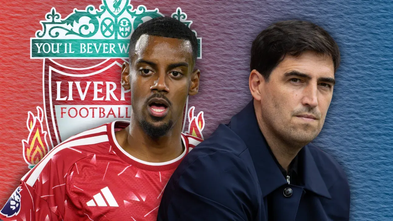 Iraola pressiona Isak além dos gols após vitória do Liverpool