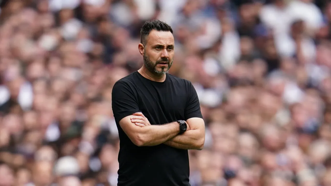 De Zerbi reconhece falhas, mas vê luz no fim da crise do Tottenham
