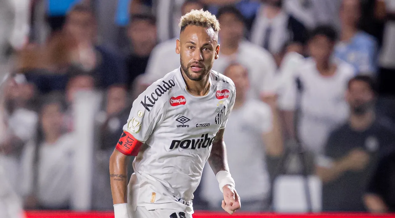 Santos sofre sem Neymar