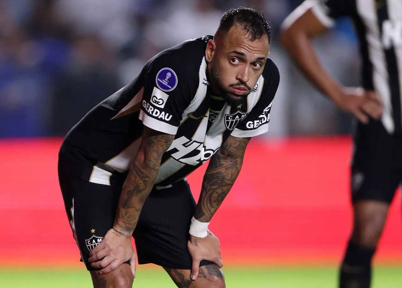 Atlético-MG desaba no segundo tempo e vê vaga na Sul-Americana em risco