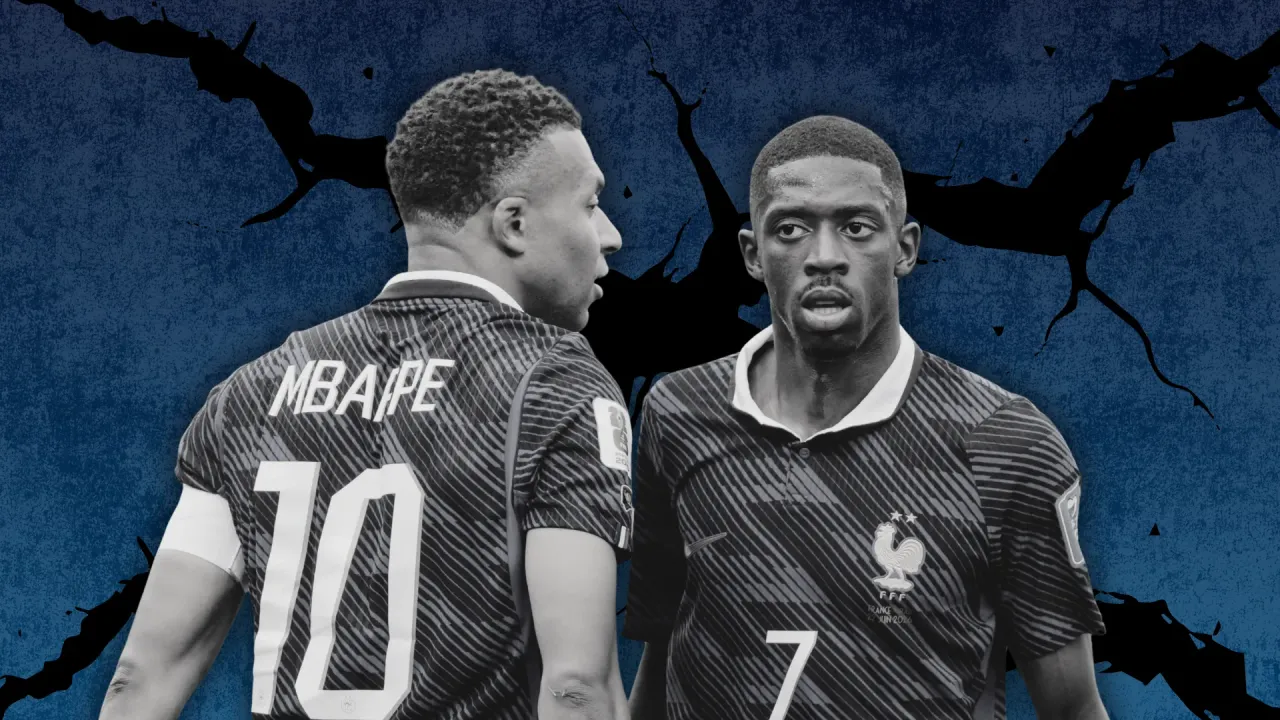 Mbappé e Dembélé rompem amizade enquanto disputam a Bola de Ouro