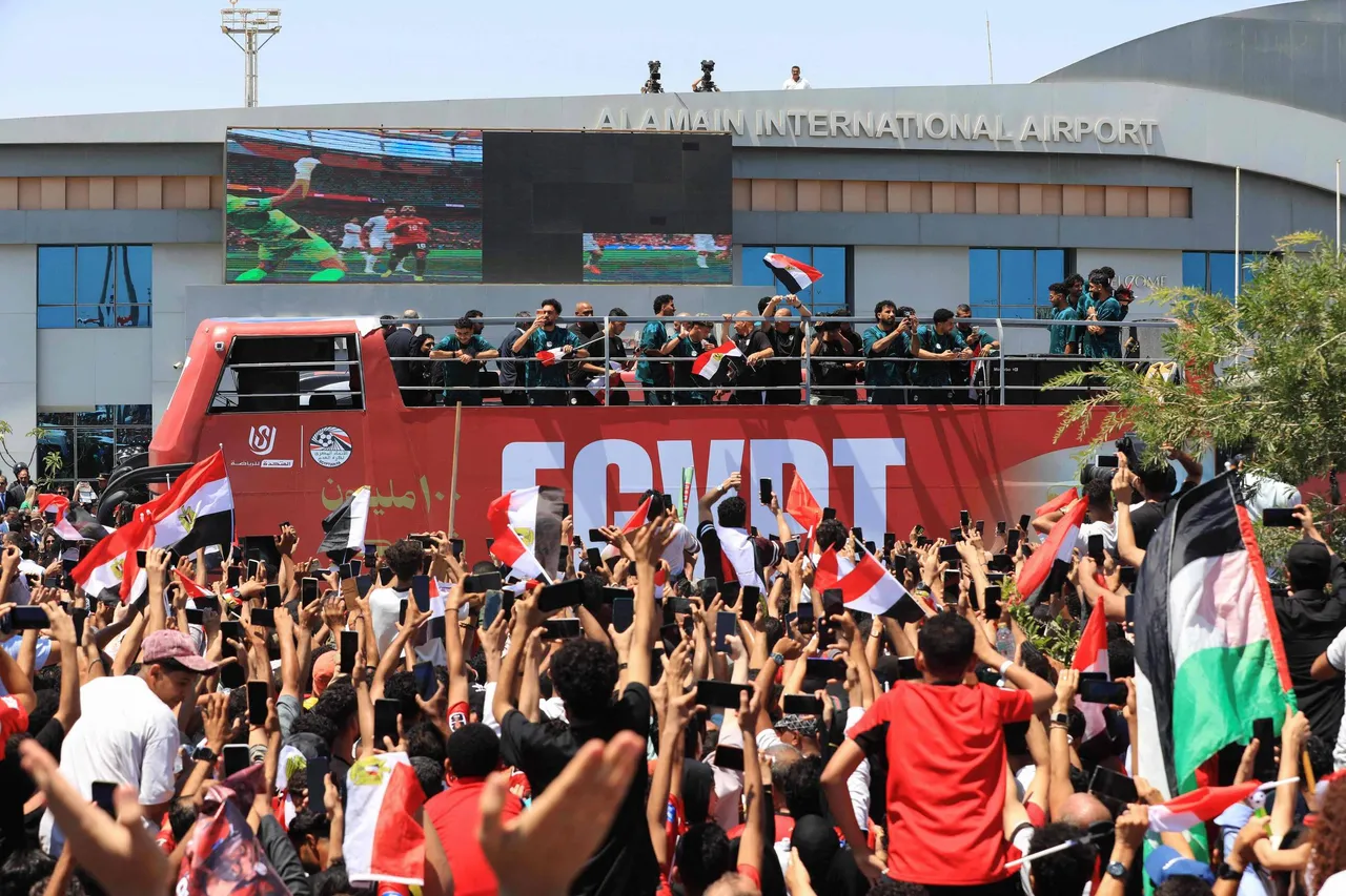 Egito recebe seleção após campanha histórica