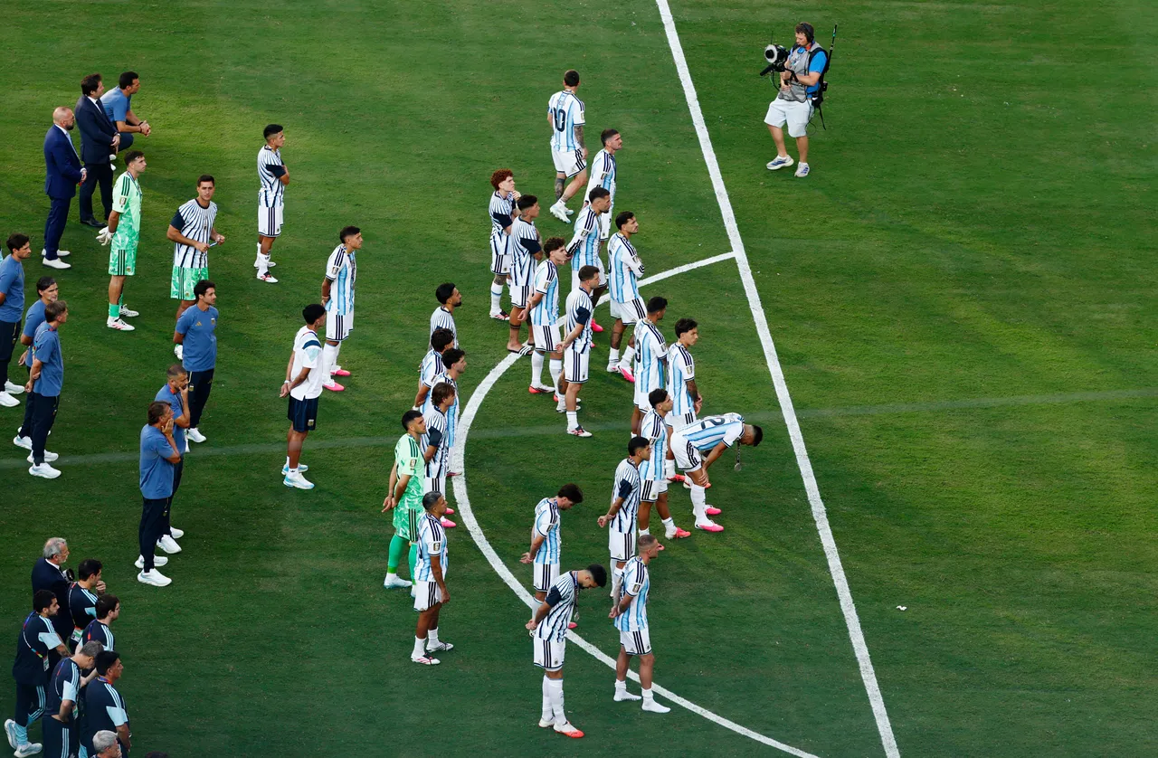 Messi reaparece após vice