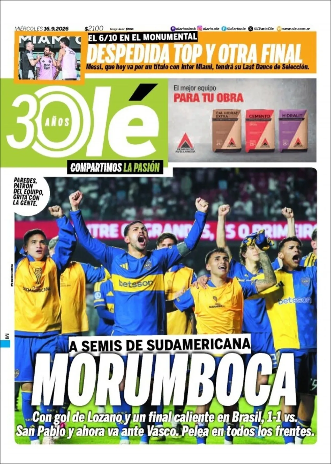 Boca elimina São Paulo e imprensa argentina zomba do Morumbi