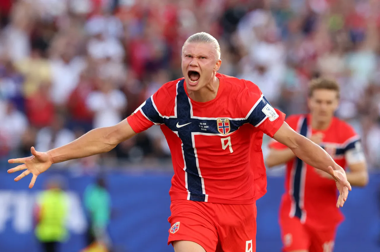 Haaland atinge 36,5 km/h