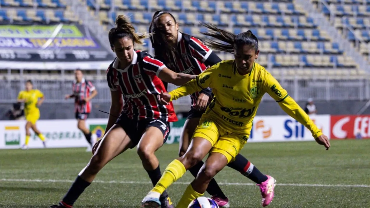 São Paulo vence Mirassol
