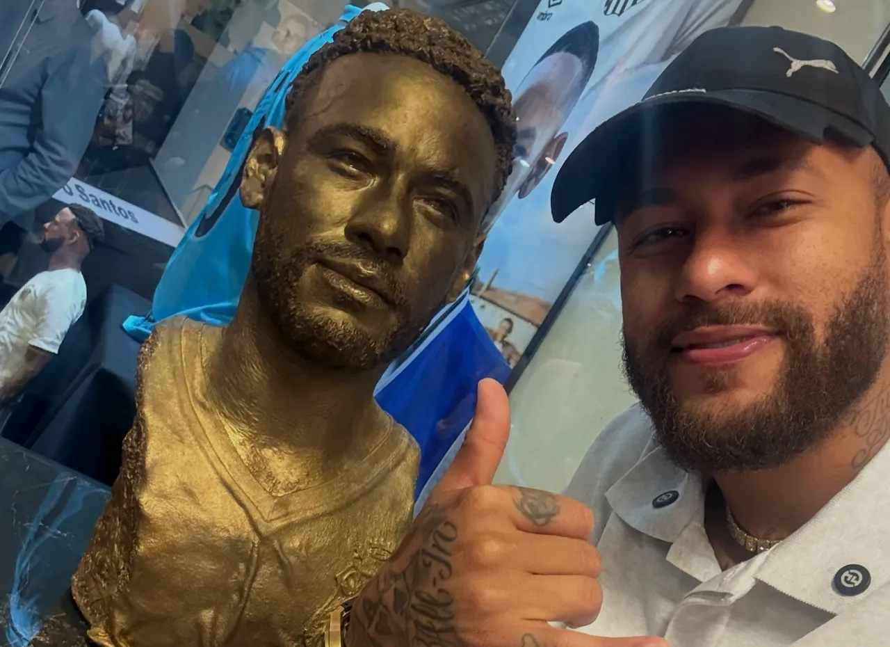 Santos Homenageia Neymar