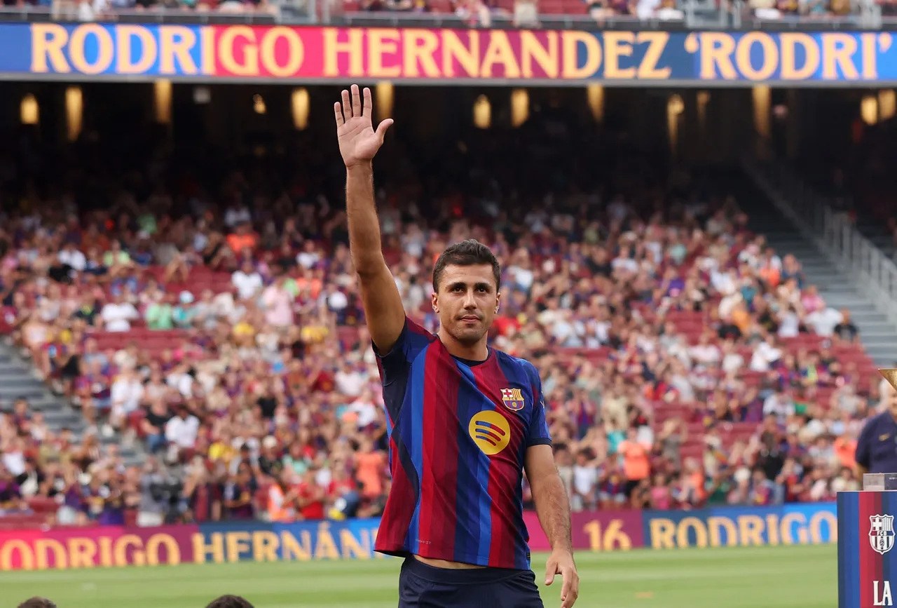 Rodri perde estreia do Barça e deixa início de LaLiga em aberto