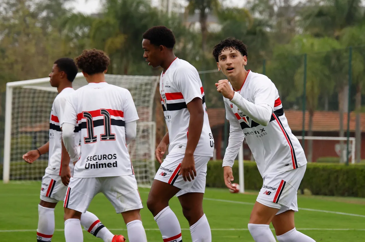 São Paulo sub‑17 encerra preparação e mira Mundial Juvenil na Espanha
