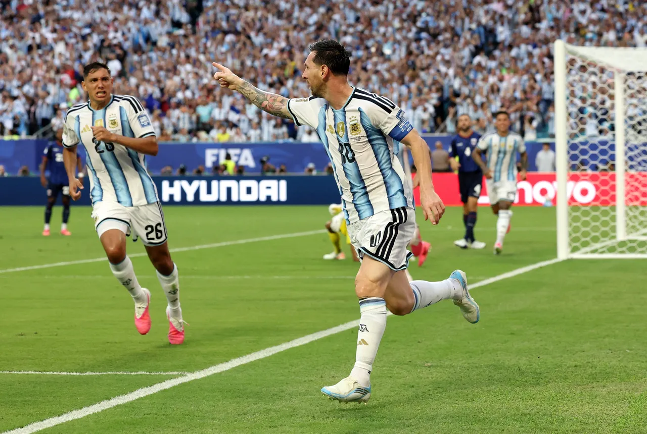 Messi Lidera Artilharia