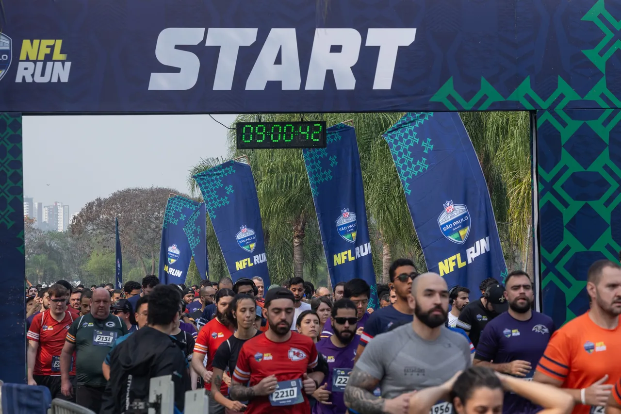 NFL promove corrida no Rio