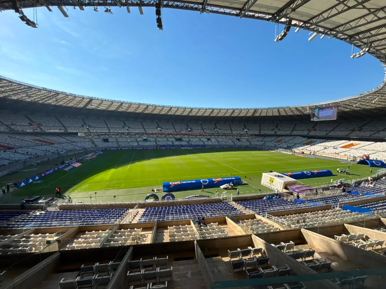 Cruzeiro assegura mando no Mineirão após decreto contra bets