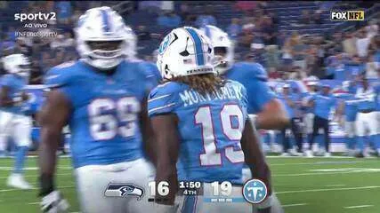 Titans viram Seahawks e garantem vitória decisiva na pré-temporada