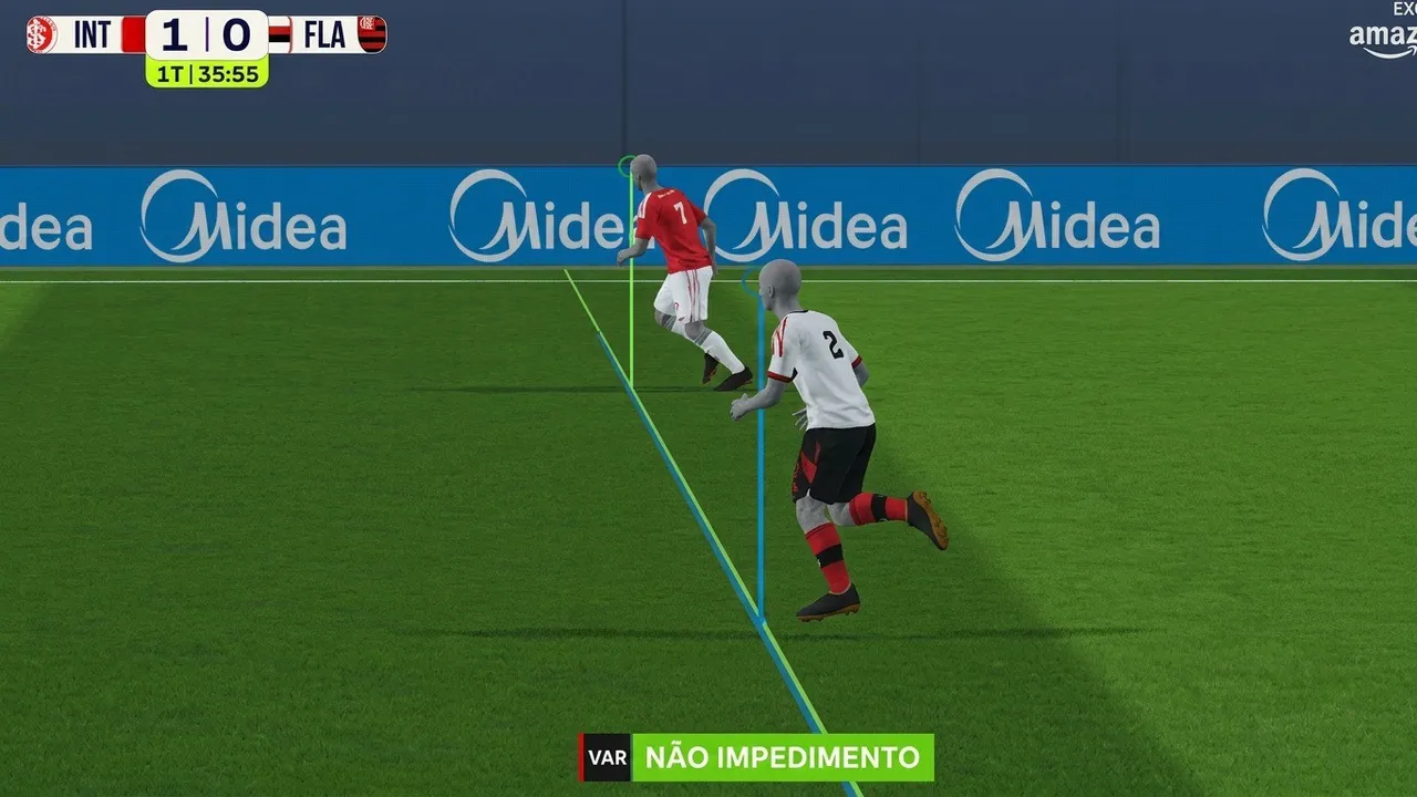 Gol do Inter é validado