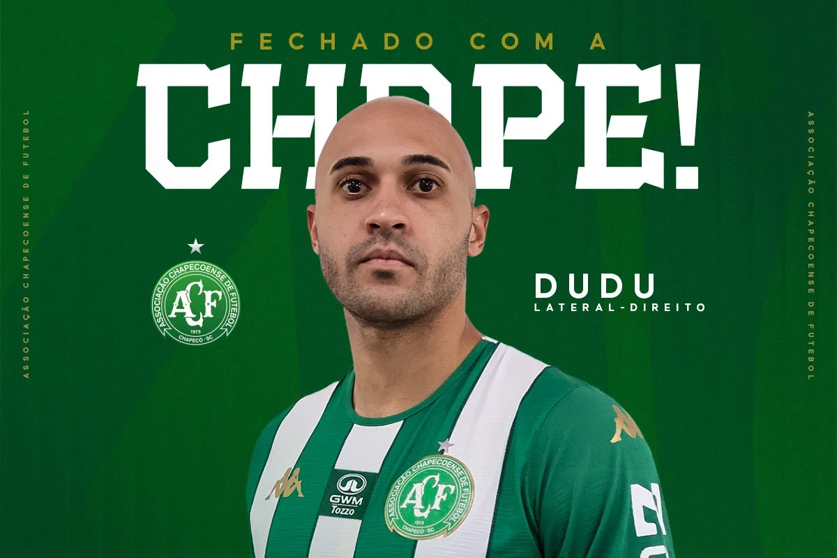 Chapecoense reforça a lateral com Dudu em empréstimo decisivo