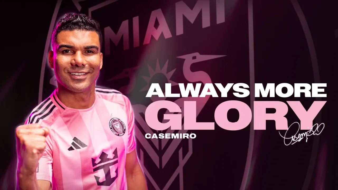 Casemiro chega ao Inter Miami