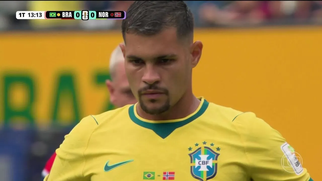Brasil perde pênalti