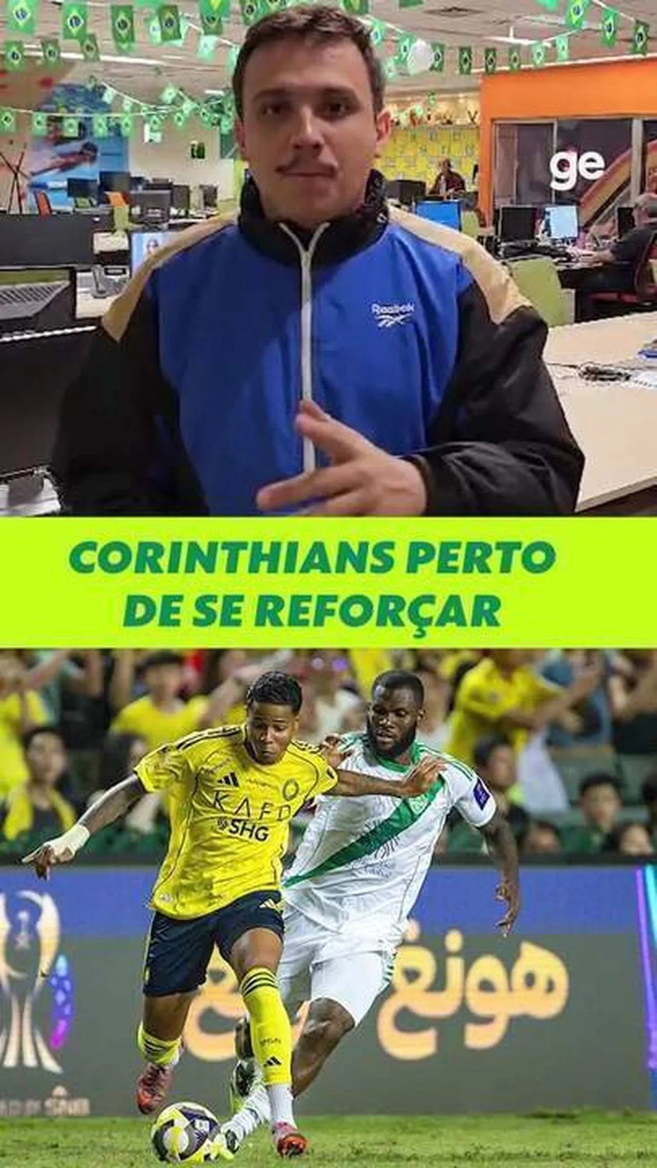 Corinthians avança com Wesley