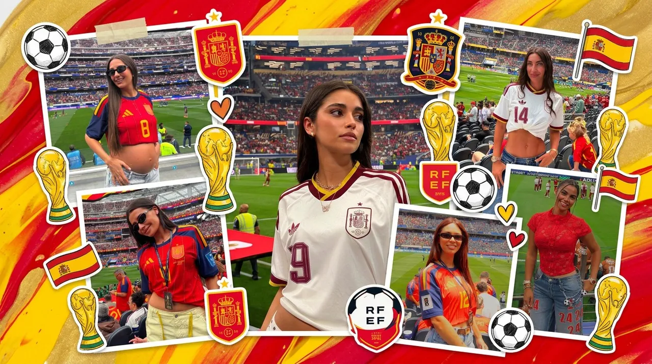 WAGs da Espanha brilham
