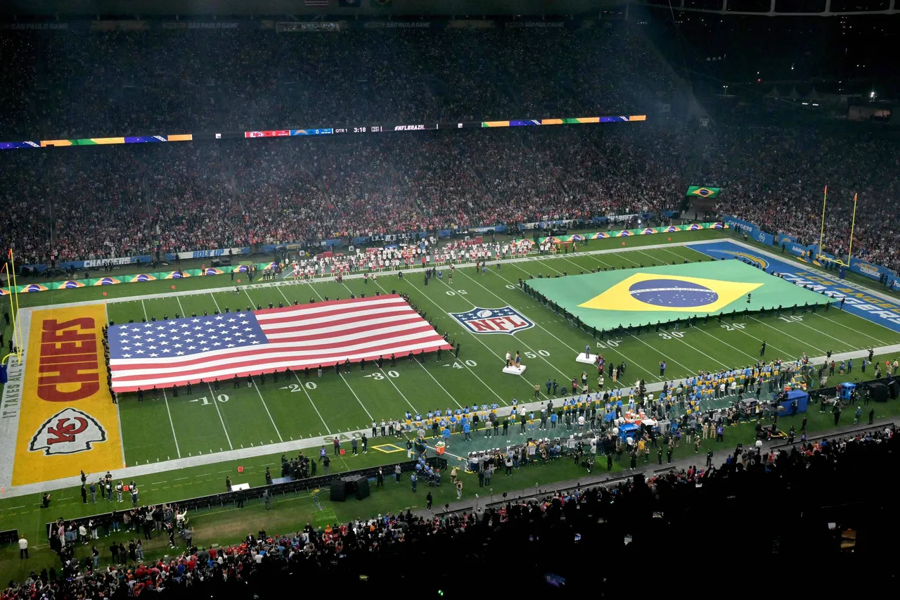 NFL acelera expansão global ao marcar jogo histórico no Maracanã