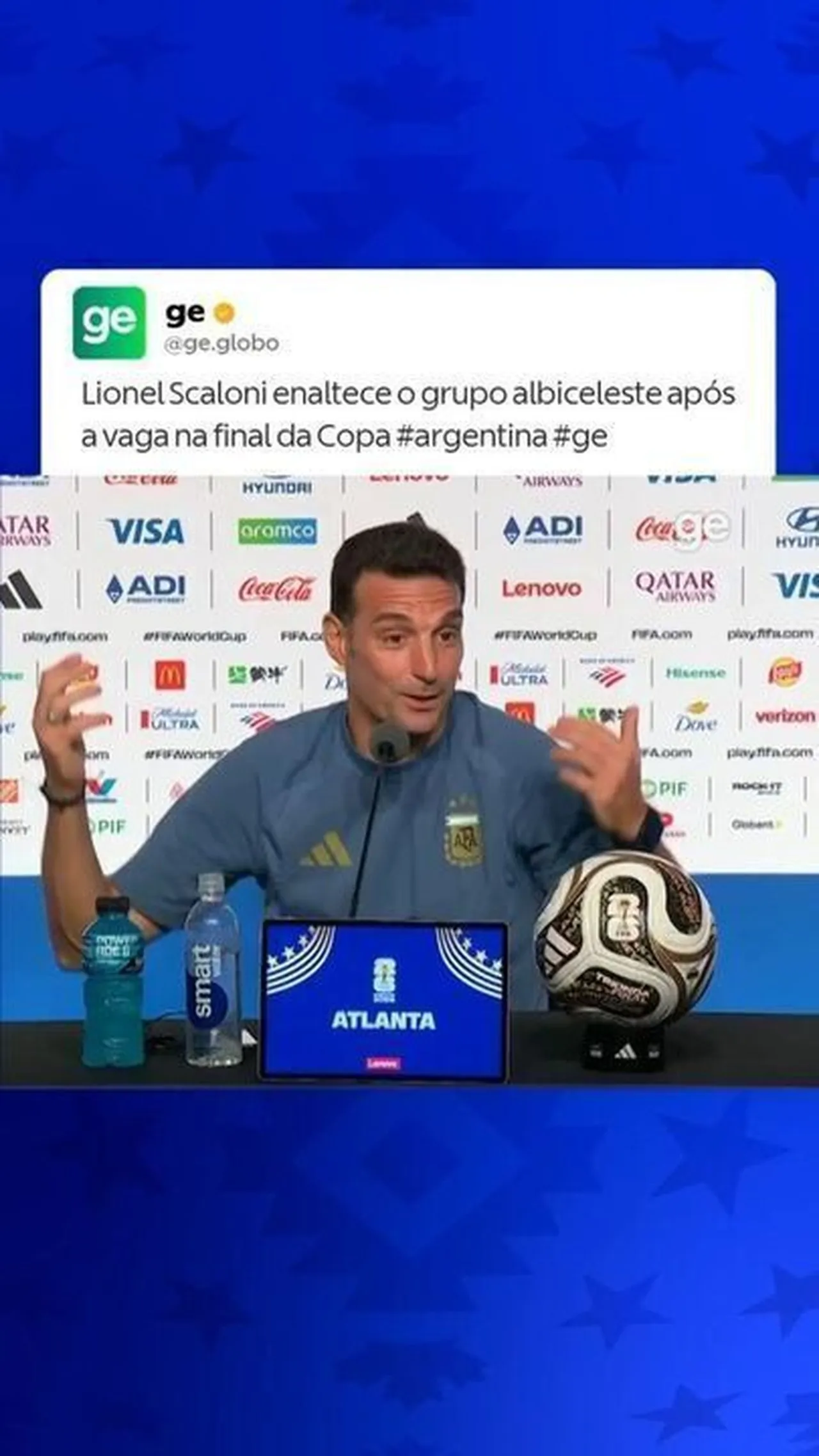 Scaloni renovação indefinida